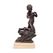 VINCENZO CINQUE (1852-1929) KNEELING BOY