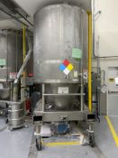 150 cuft Towable Stainless Steel Mixing Tank On Wheels