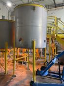 Perry 1000gal-vcx 1000 Gallon Batch Wash Mixing Process Tank Stainless Steel Ss W/agitator