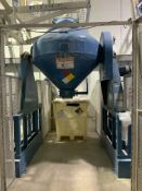 Patterson Industries H.S.B. 1045 Double Cone Tumble Blender 635kg Max W/ Platform