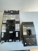 Square D LAL and KHL Industrial Circuit Breaker Lot