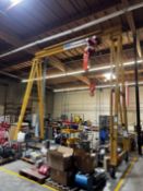 Spanco PF Series Gantry Crane w/ DA 7.5t MAS Electric Chain Hoist | Lightly Used