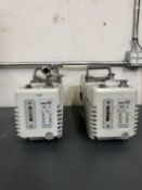 Lot of 2 Welch CRVpro 8 Rotary Vane Vacuum Pumps