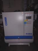 Almig Combi 16/21-125 Rotary Screw Compressor Compressed air receiver dryer 20HP