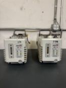 Lot of 2 Welch CRVpro 8 Rotary Vane Vacuum Pumps