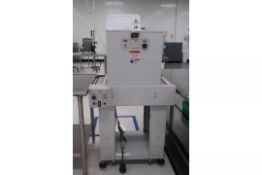 Clamco 820 Heat. Shrink Tunnel SN 93699 & Conveyer SN 9370