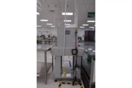 Clamco 820 Heat Shrink Tunnel and Conveyor