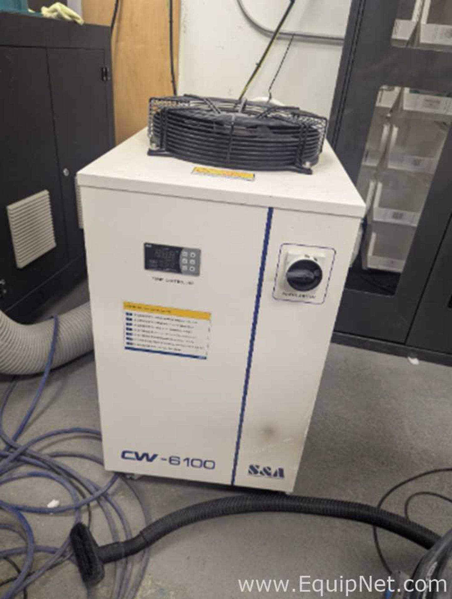 3-axis 180W Galvo CO2 Laser Head Scanner/Marking Machine with S and A CW-6100 Industrial Chiller - Image 2 of 19