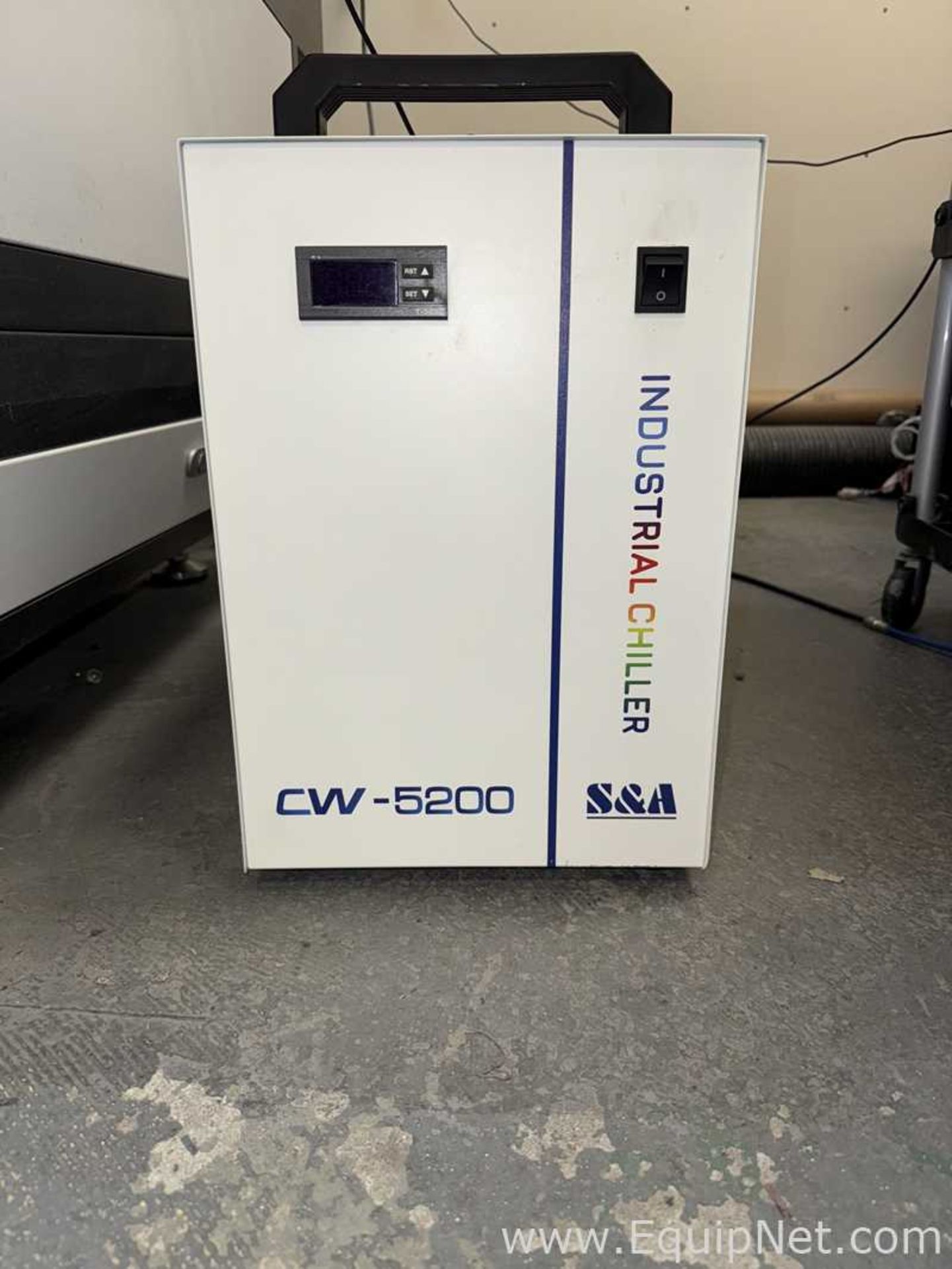 HP-2440 CO2 Laser Cutter and Engraver with S and A CW-5200 Industrial Water Chiller - Image 3 of 45