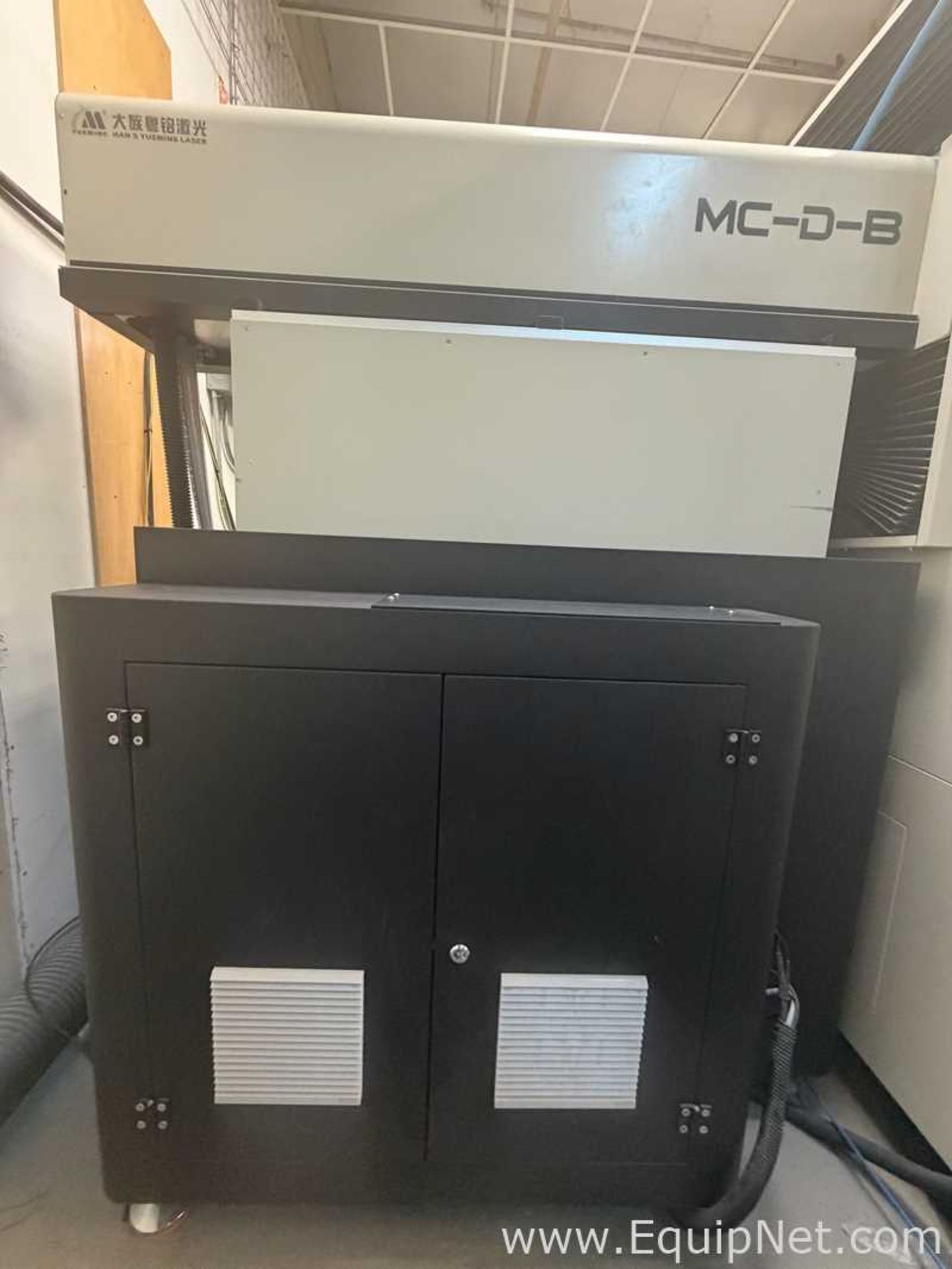 3-axis 180W Galvo CO2 Laser Head Scanner/Marking Machine with S and A CW-6100 Industrial Chiller - Image 8 of 19