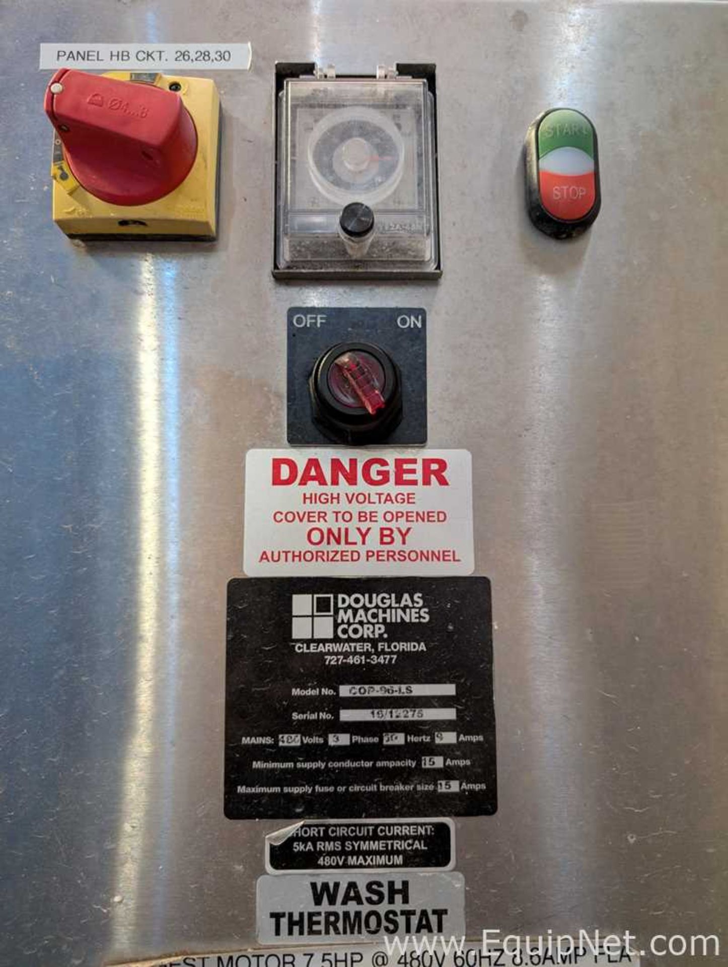 Douglas Machines Corp COP-96-LS Parts Washer - Image 5 of 8