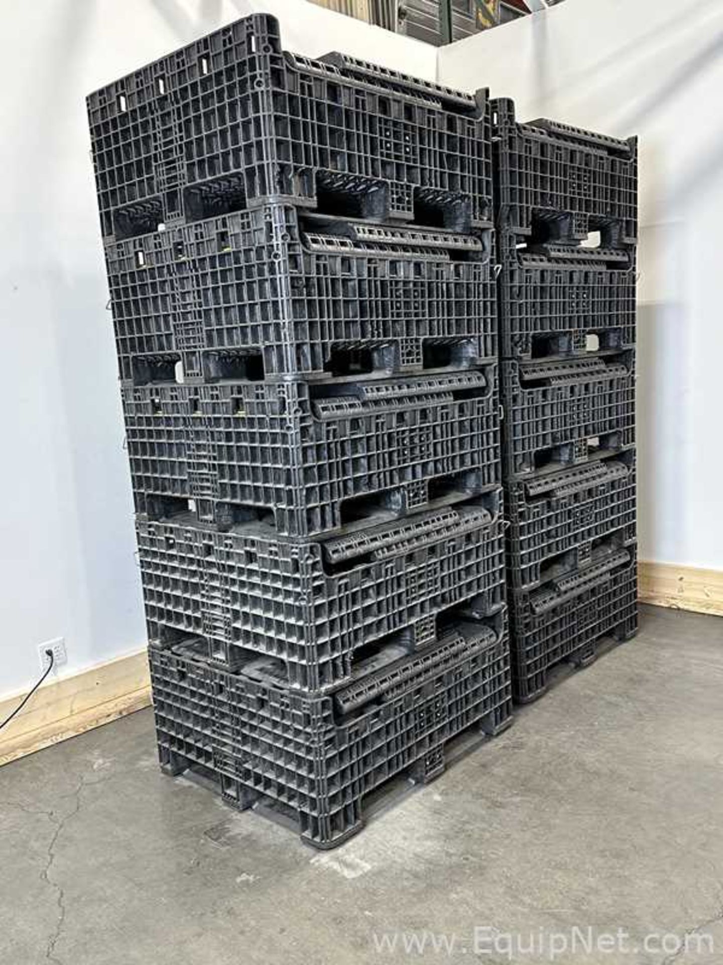 Lot Of 10 Orbis Heavy Duty Collapsible Storage Bins - Image 2 of 6
