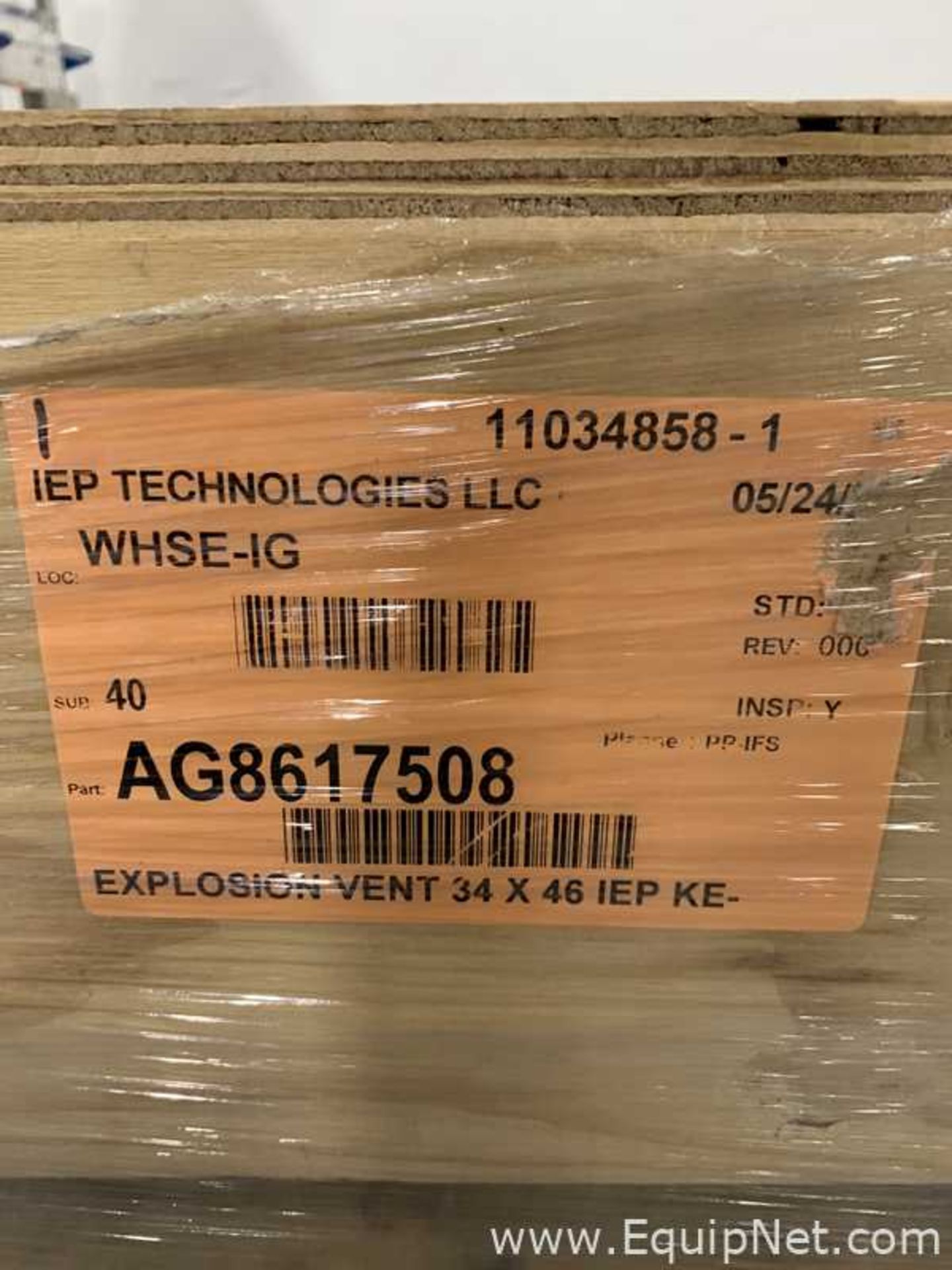 Lot of Two Unused Donaldson Torit 34 x 46 Explosion Vent Kits - Image 5 of 9