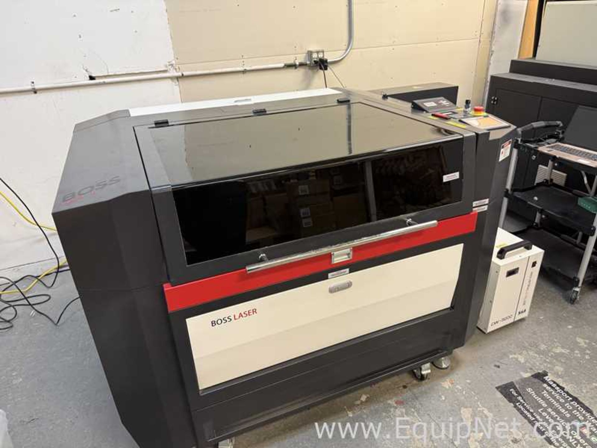 HP-2440 CO2 Laser Cutter and Engraver with S and A CW-5200 Industrial Water Chiller - Image 31 of 45