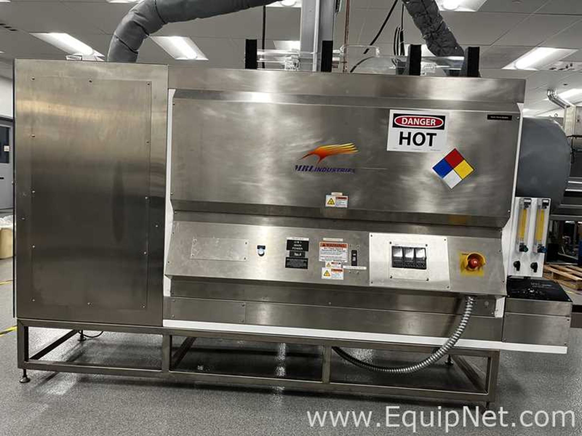 MRL Industries - Sandvik LT 1312 Small Batch Single Tube Furnace System - Image 23 of 32