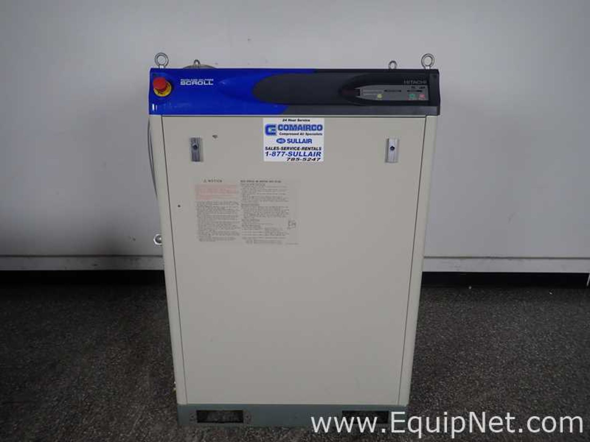 Hitachi SRL-3 Package Oil Free Scroll Air Compressor
