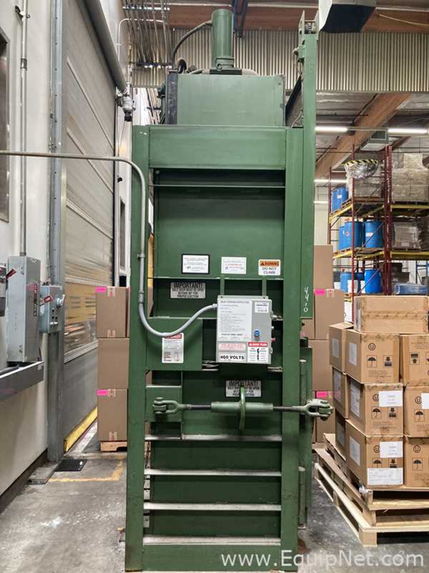 Philadelphia Tramrail Co. 60 Inch Wide Baler - Image 3 of 6