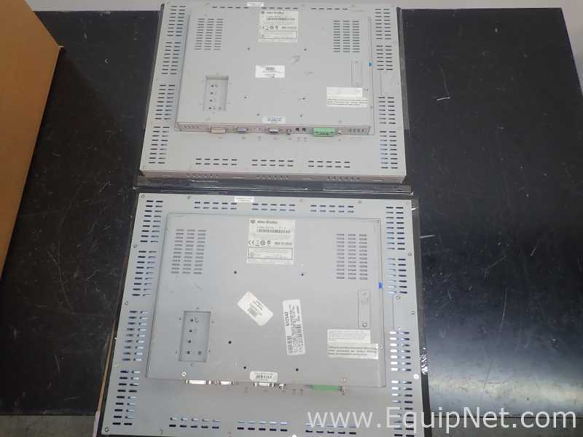 Lot of 2 Allen Bradley 6186M-19PTSS Industrial Performance Monitors