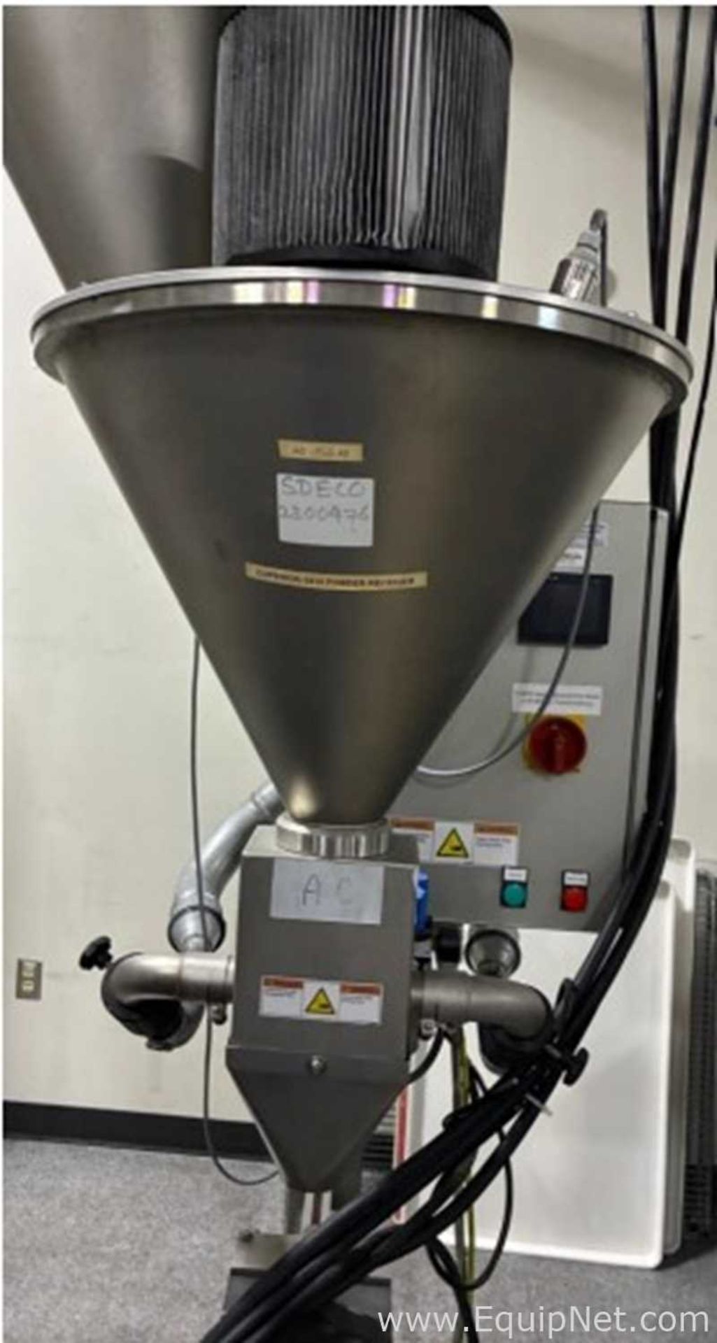 Coperion 2415 Vacuum Powder Receiver - Image 2 of 2