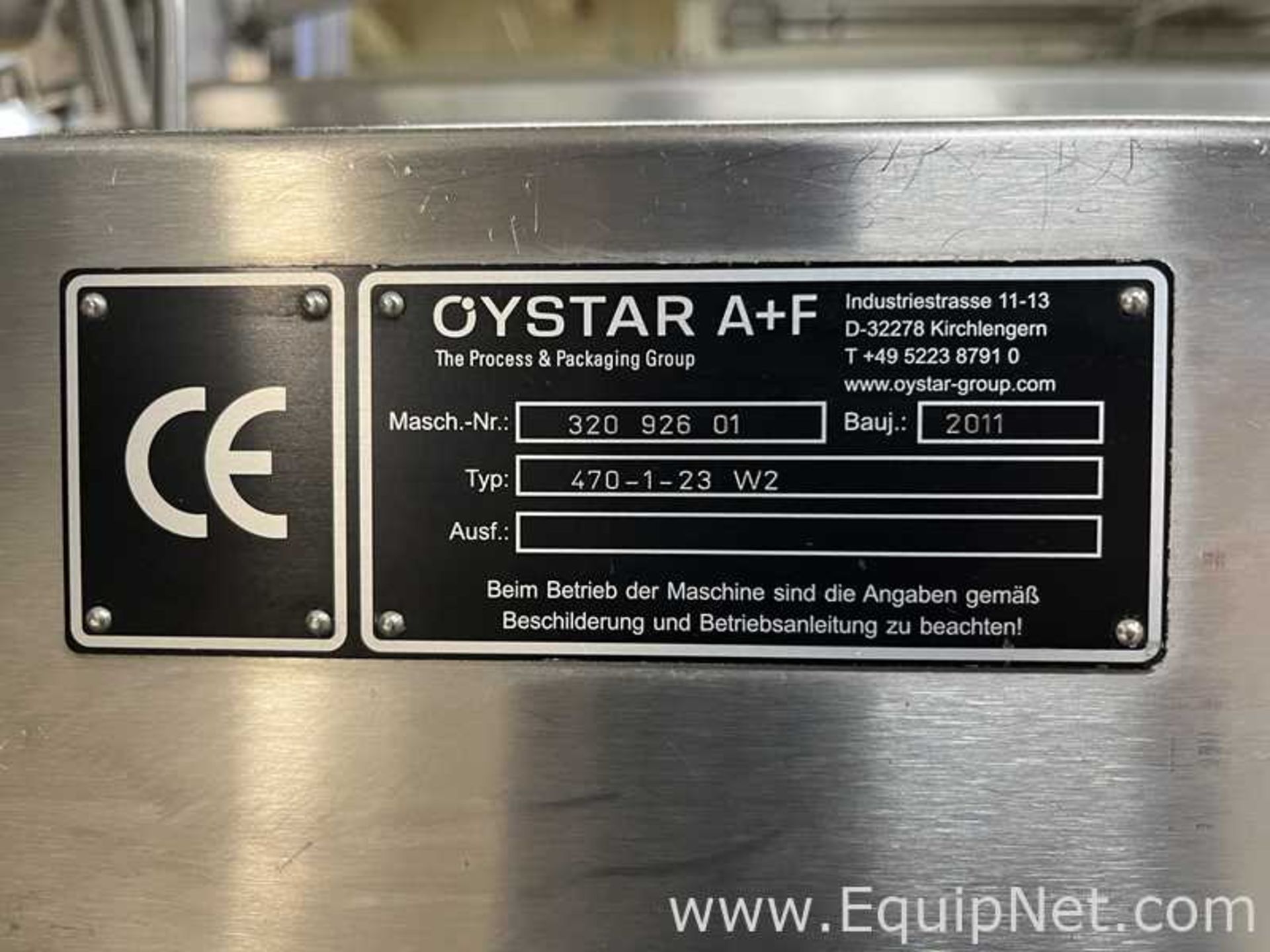 Oystar A F Packaging Technologies 470-1-23 W2 Case Packer - Image 35 of 35