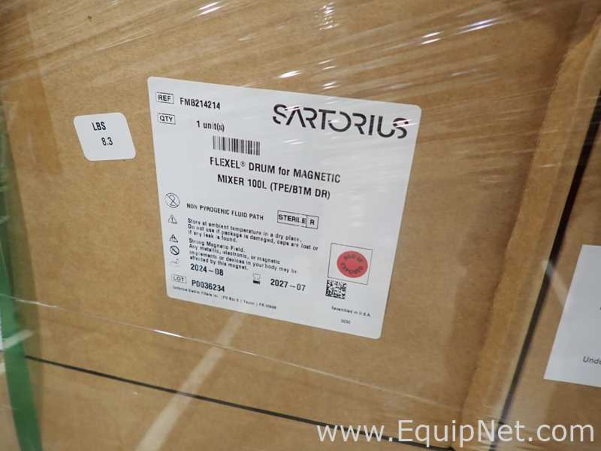 Unused Lot of 50 Sartorius FMB214214 Flexel Drums for Magnetic Mixer 100L -TPE|BTM DR - Image 4 of 4