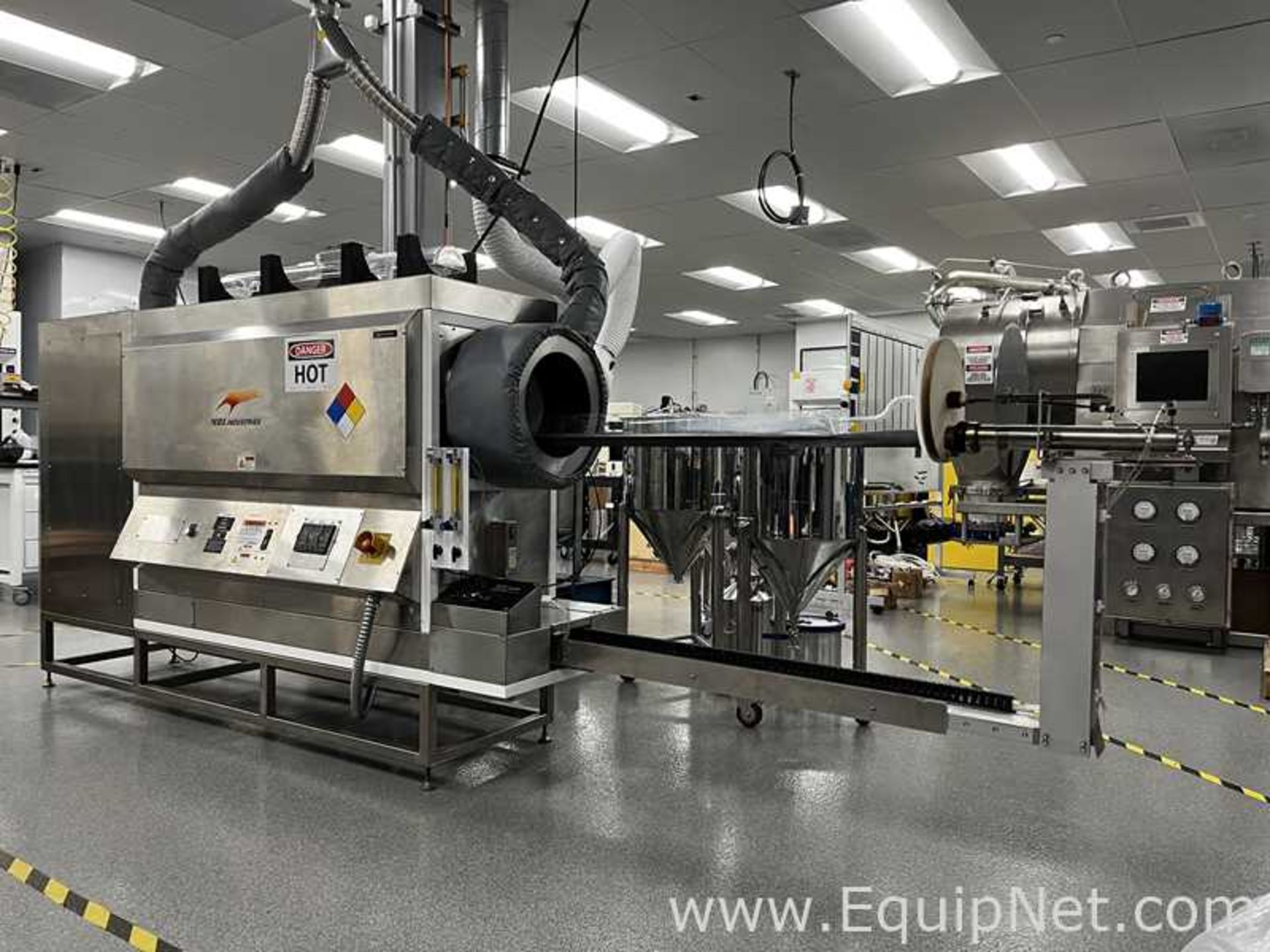 MRL Industries - Sandvik LT 1312 Small Batch Single Tube Furnace System - Image 4 of 32