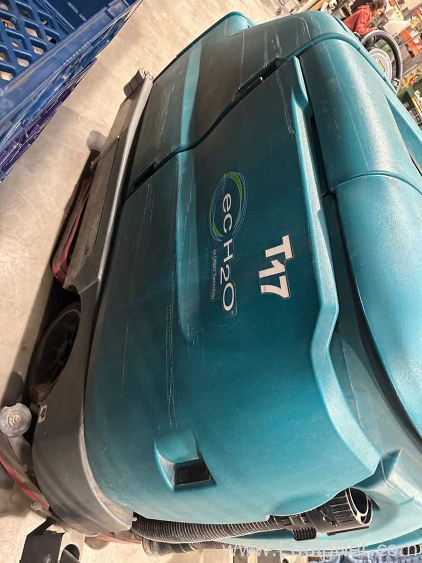 Tennant T17 Battery-Powered Ride-On Floor Scrubber - Image 2 of 12