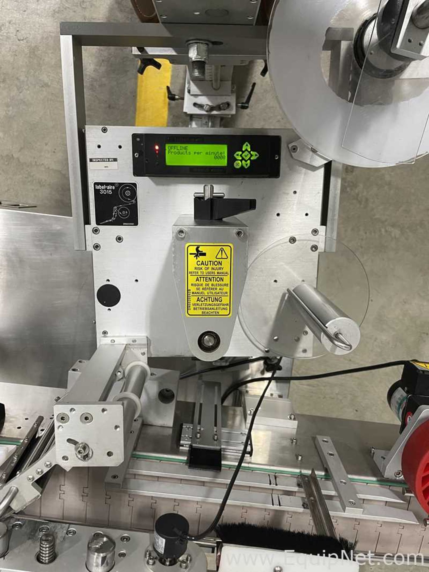 Label Aire 3015 ND-1000 6 inch 12 inch LH Labeller - Image 4 of 18