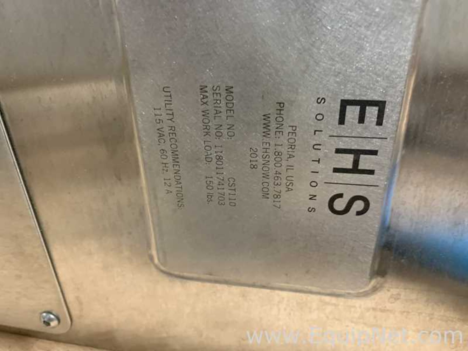 EHS Solutions Stainless Steel CST110 Jib Crane - 150 Lbs. Capacity - Image 9 of 9
