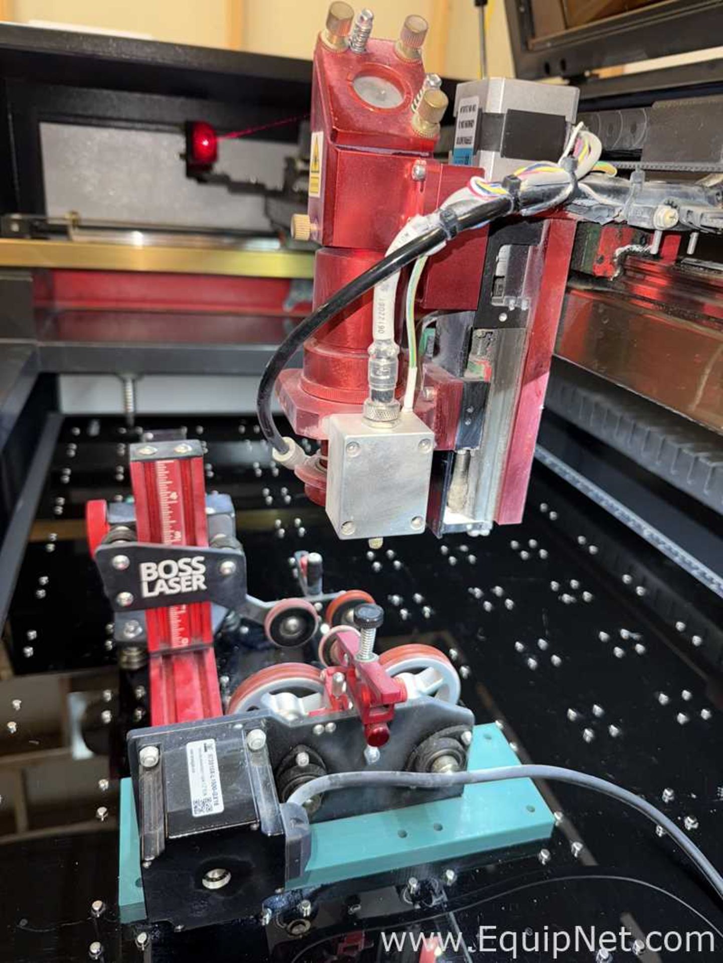 HP-2440 CO2 Laser Cutter and Engraver with S and A CW-5200 Industrial Water Chiller - Image 20 of 45