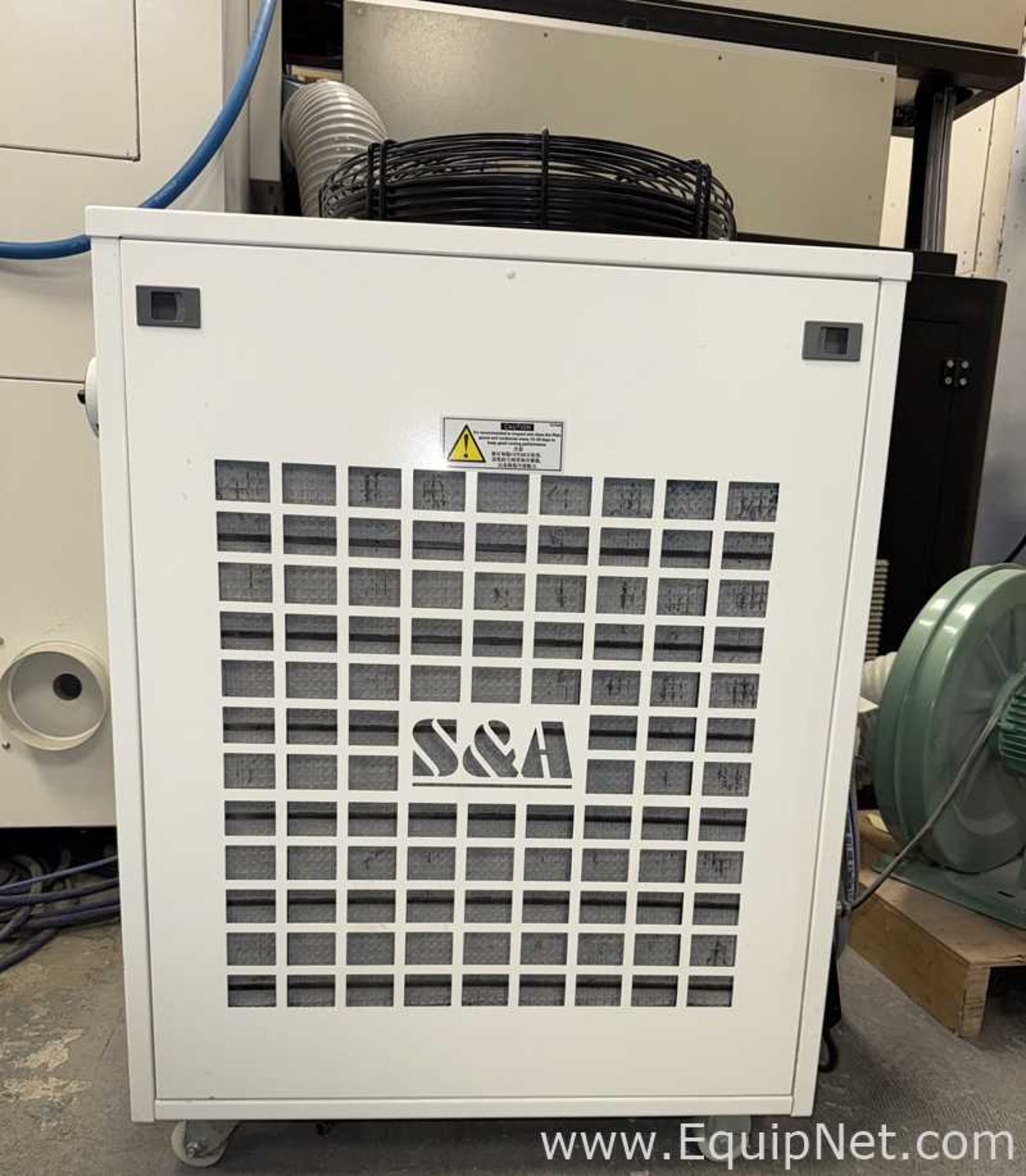 3-axis 180W Galvo CO2 Laser Head Scanner/Marking Machine with S and A CW-6100 Industrial Chiller - Image 15 of 19