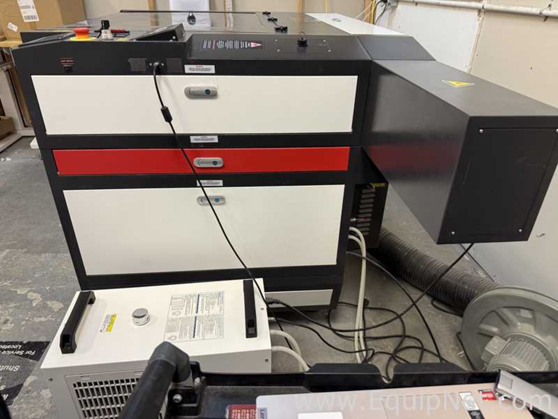 HP-2440 CO2 Laser Cutter and Engraver with S and A CW-5200 Industrial Water Chiller - Image 42 of 45