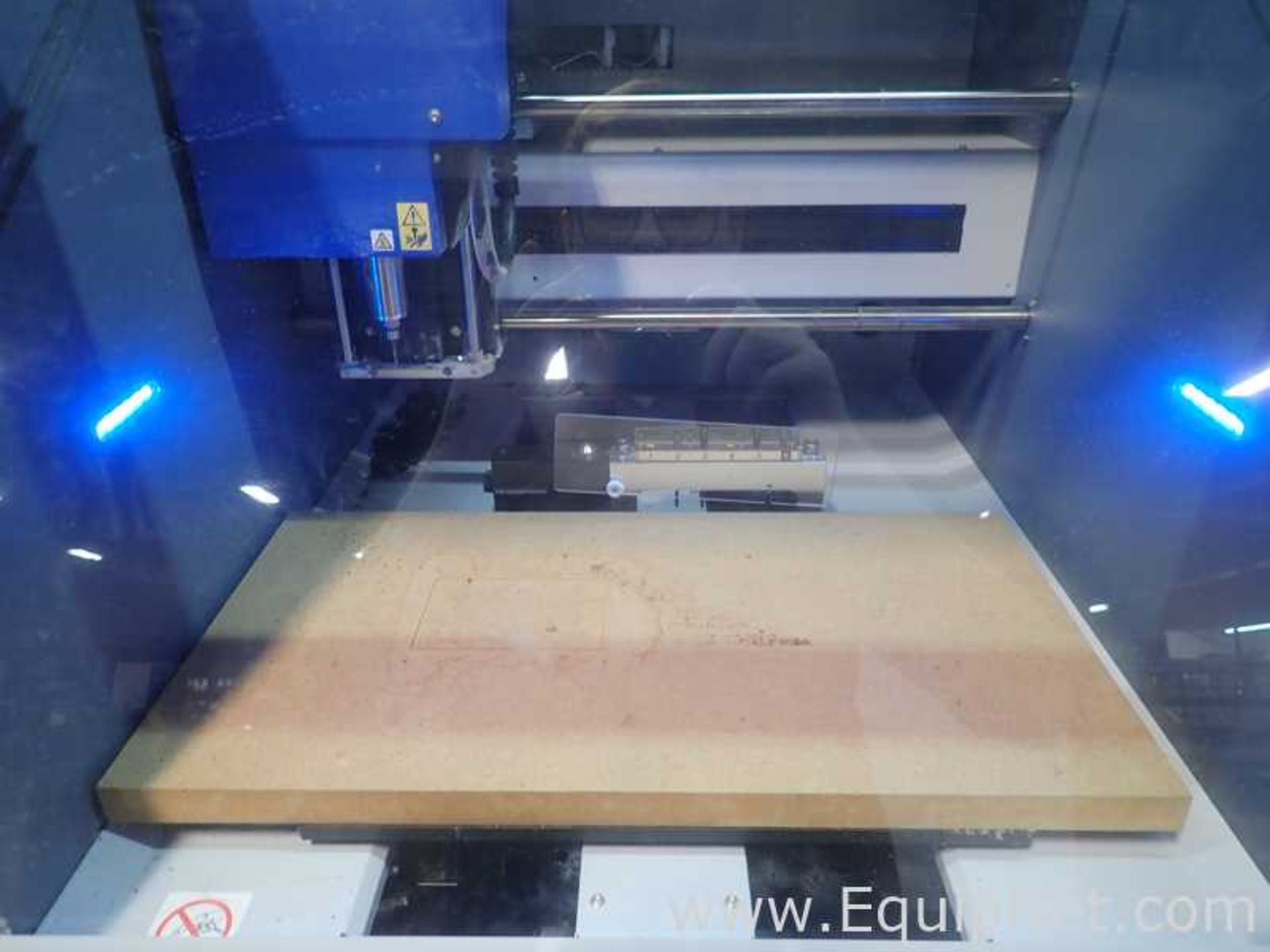 Roland Modela MDX-50 Benchtop CNC Milling Machine on Rolling Table - Image 3 of 18