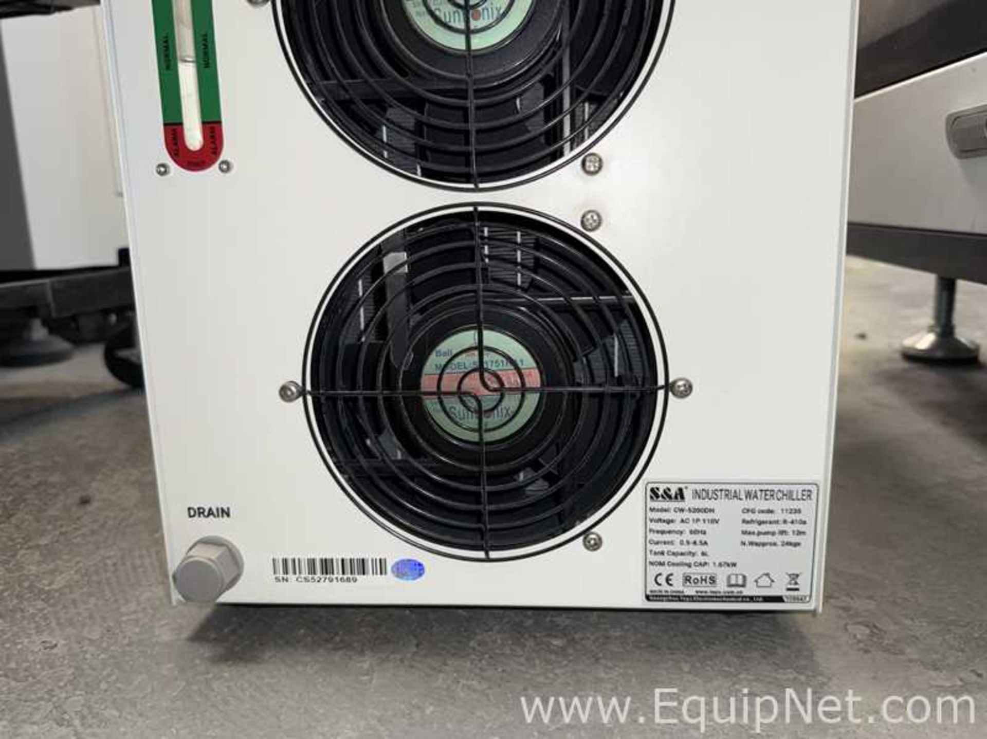 HP-2440 CO2 Laser Cutter and Engraver with S and A CW-5200 Industrial Water Chiller - Image 5 of 45