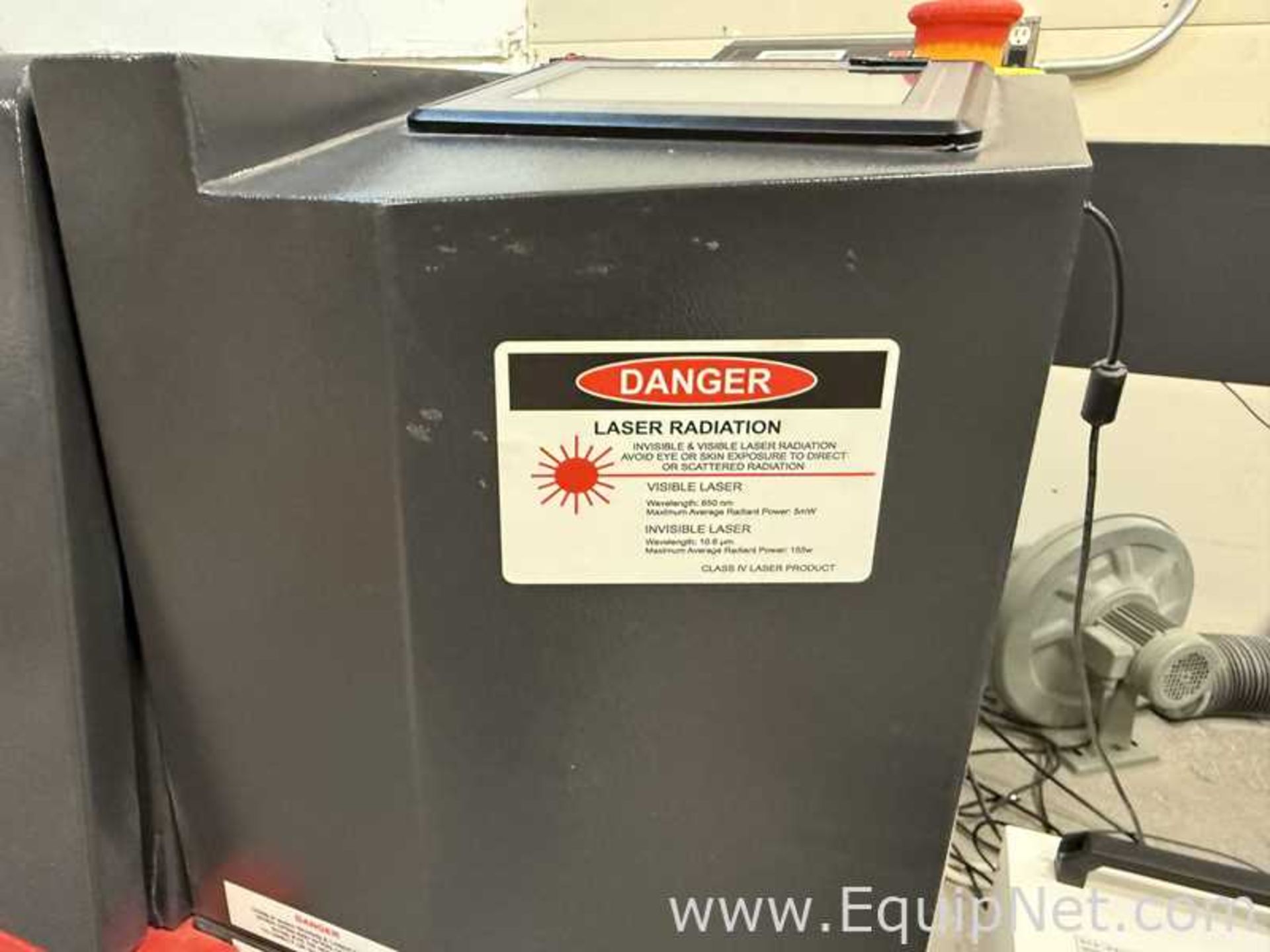 HP-2440 CO2 Laser Cutter and Engraver with S and A CW-5200 Industrial Water Chiller - Image 40 of 45