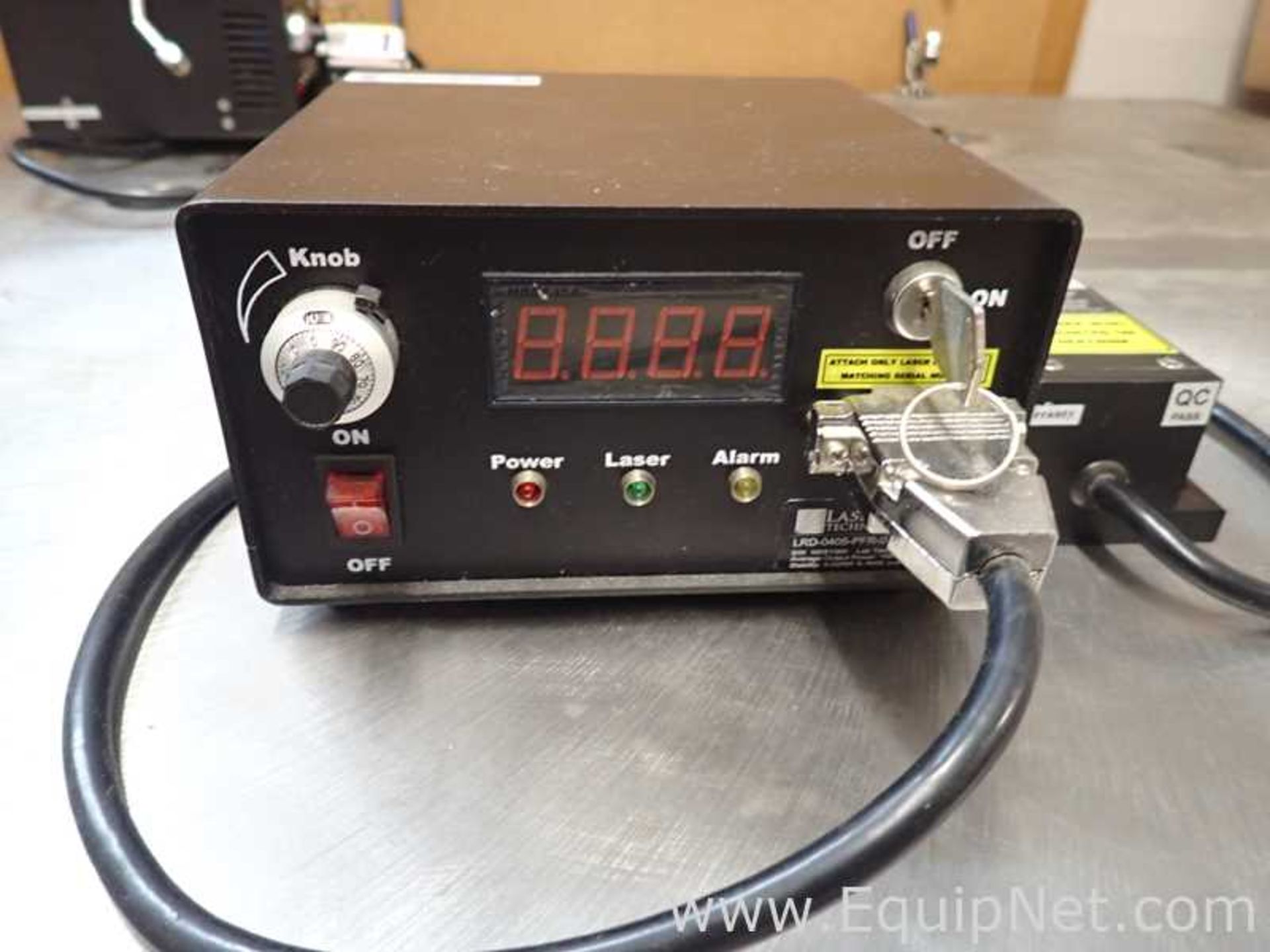 Laserglow Technologies LRS-0532-PFM-00100-05 Class IIIb Laser with Controller and Fiber Optic Cable - Image 4 of 7