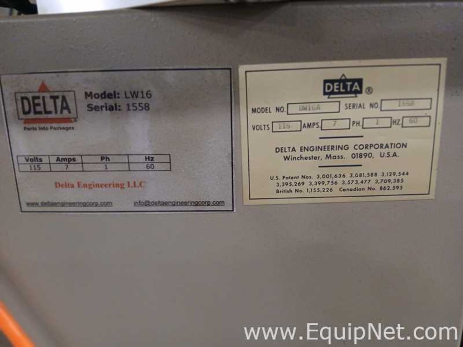 Delta Engineering DW-16 Weigher System-Upgraded - Image 7 of 8