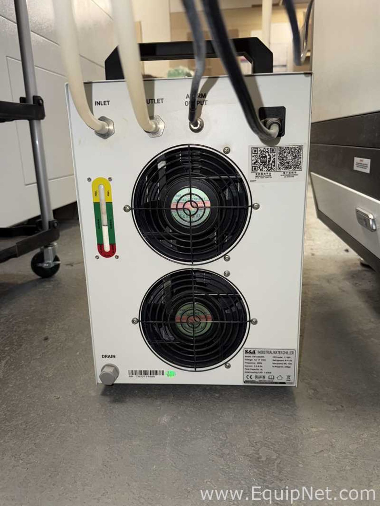 HP-2440 CO2 Laser Cutter and Engraver with S and A CW-5200 Industrial Water Chiller - Image 4 of 45