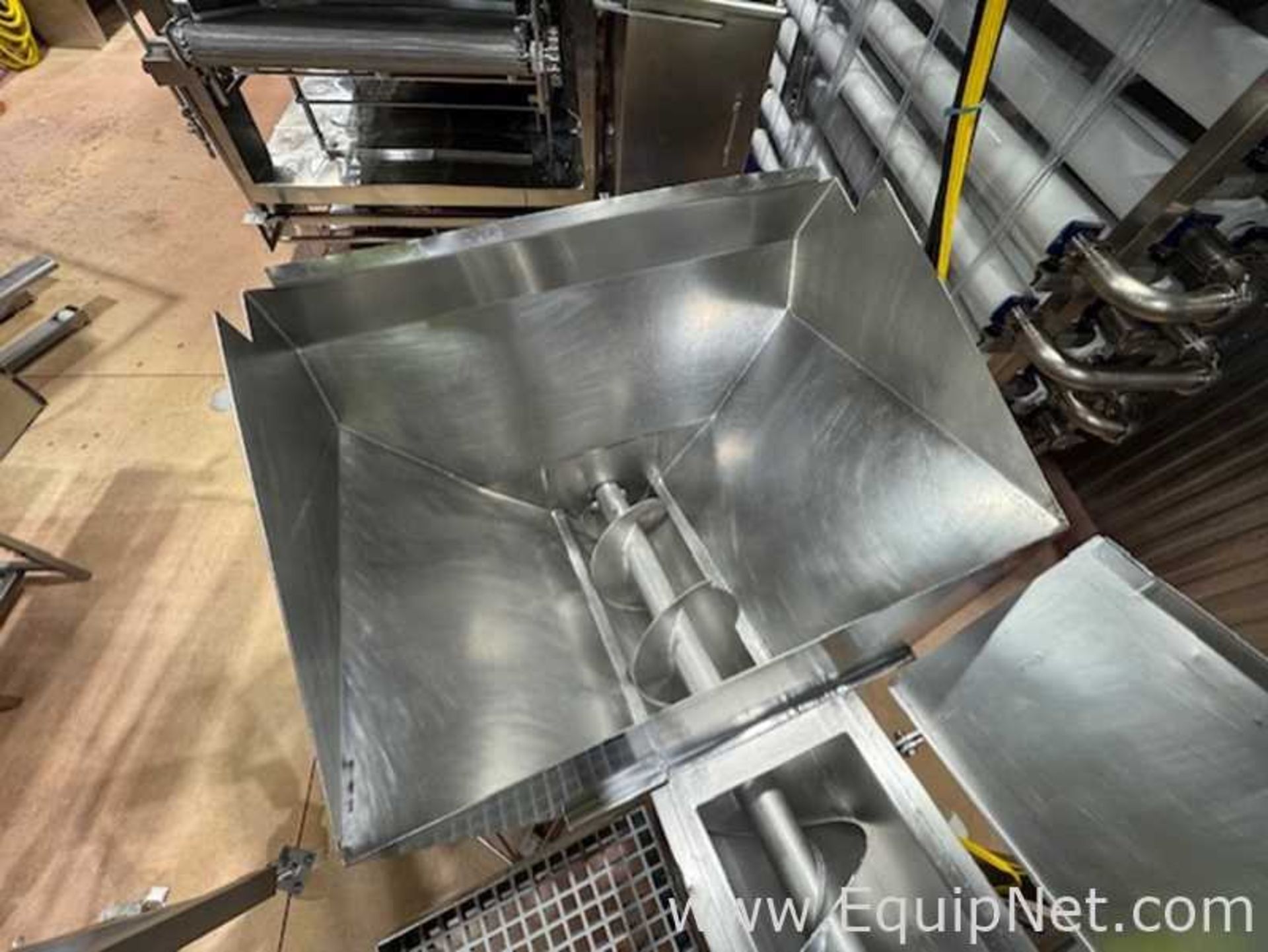 Stainless Steel Incline Screw Conveyor-Feeder - Image 4 of 10