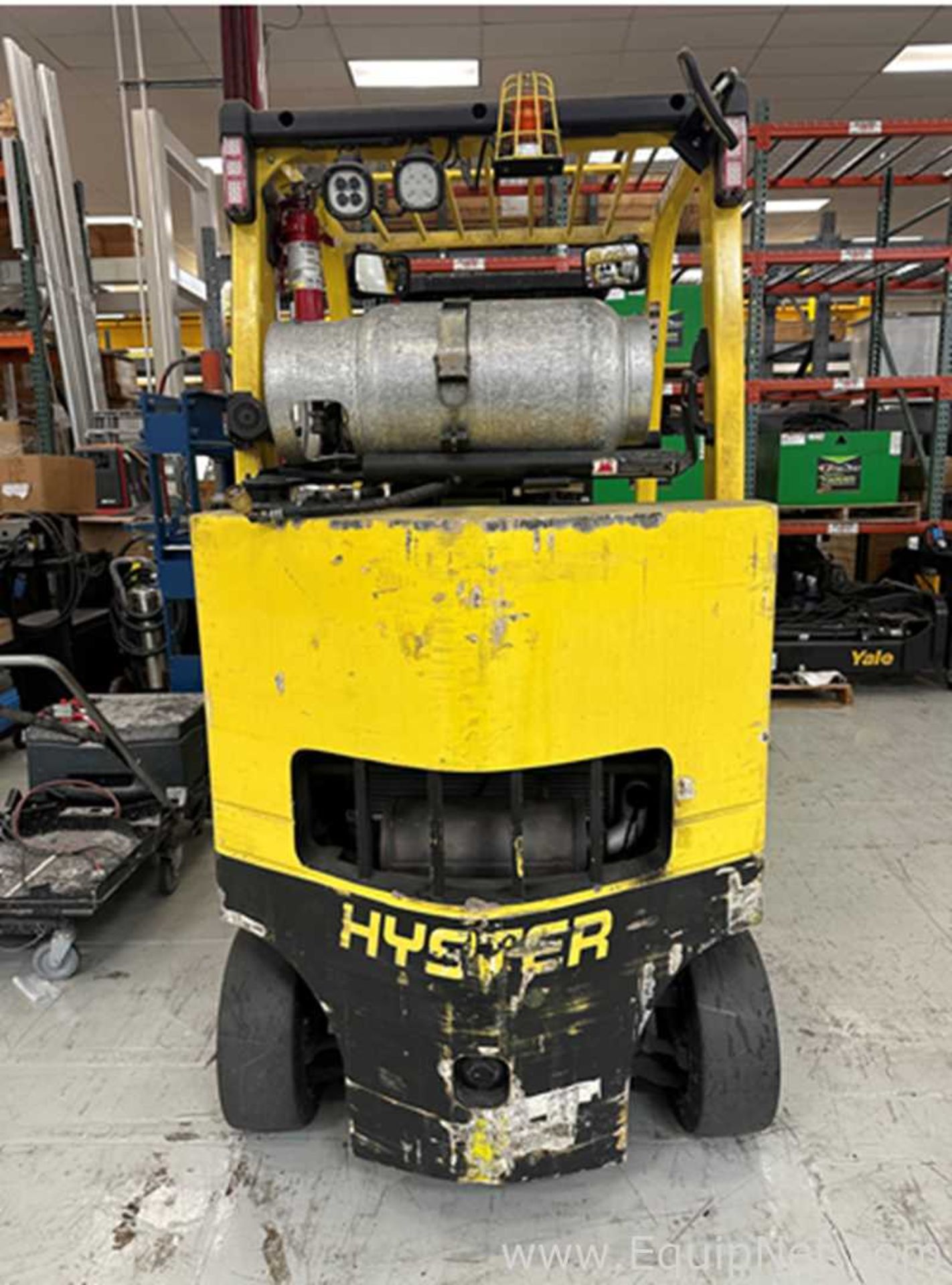 Hyster Co S80FTBCS Fork Lift Truck With Cascade Technologies SS-70D-4308R1 Pulp Clamp Attachment - Image 4 of 8