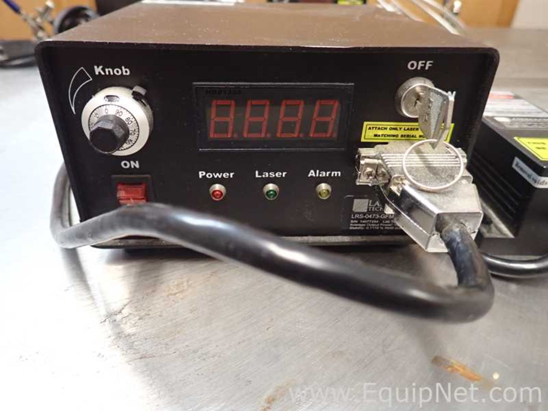 Laserglow Technologies LRS-0532-PFM-00100-05 Class IIIb Laser with Power Supply, Fiber Optic Cable - Image 3 of 6