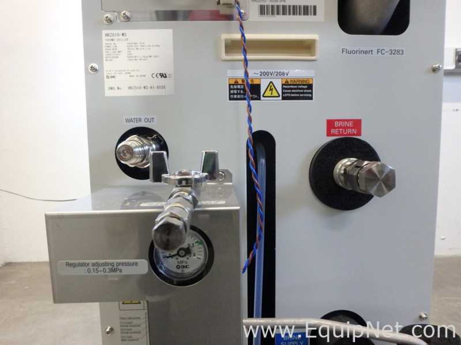 Lot of SMC HRZ010 High Pressure Refrigerant Thermo Chiller - Image 8 of 20