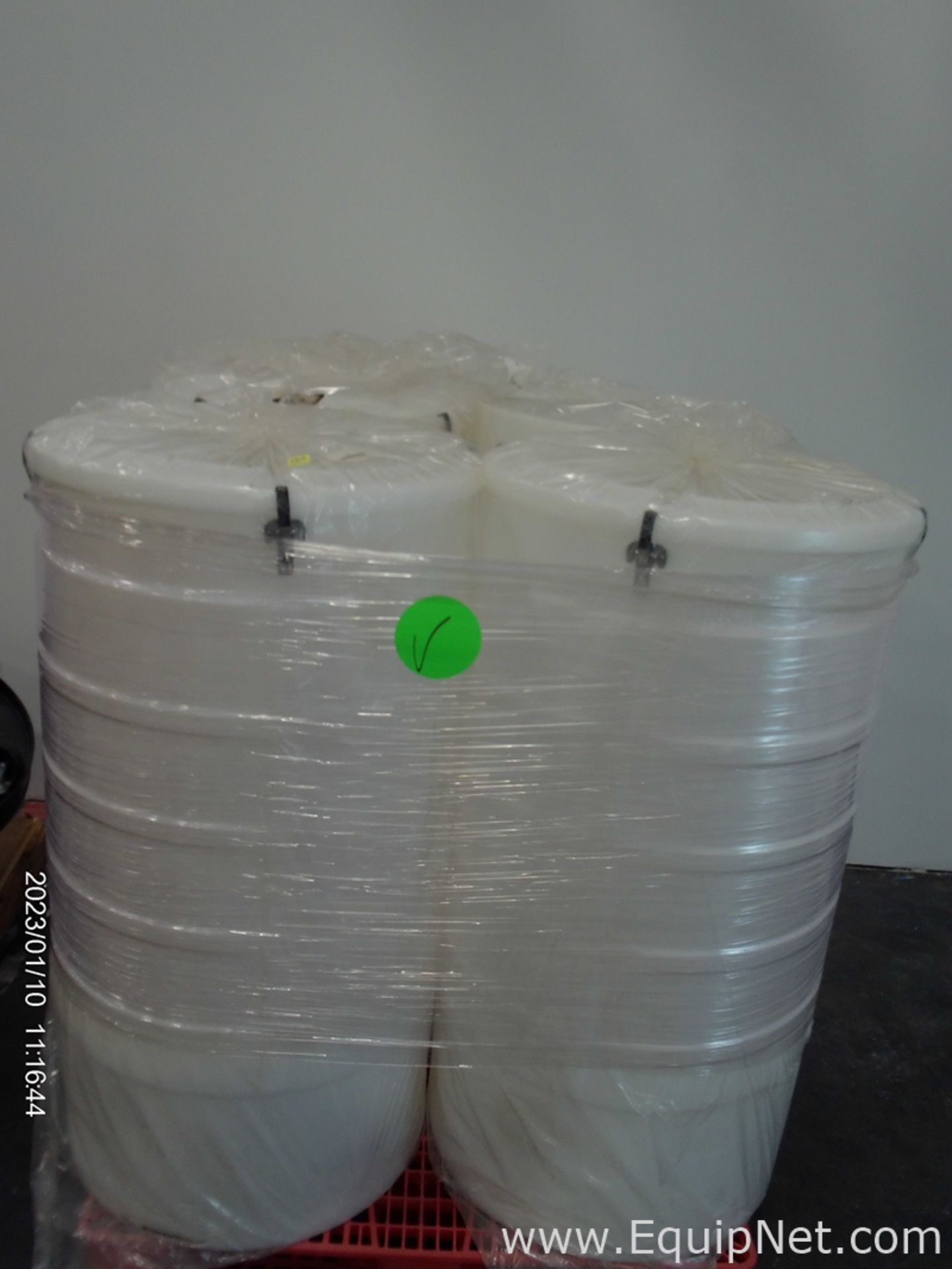 Lot 4 Bottom Drain Drum With Conical Insert 200 LT