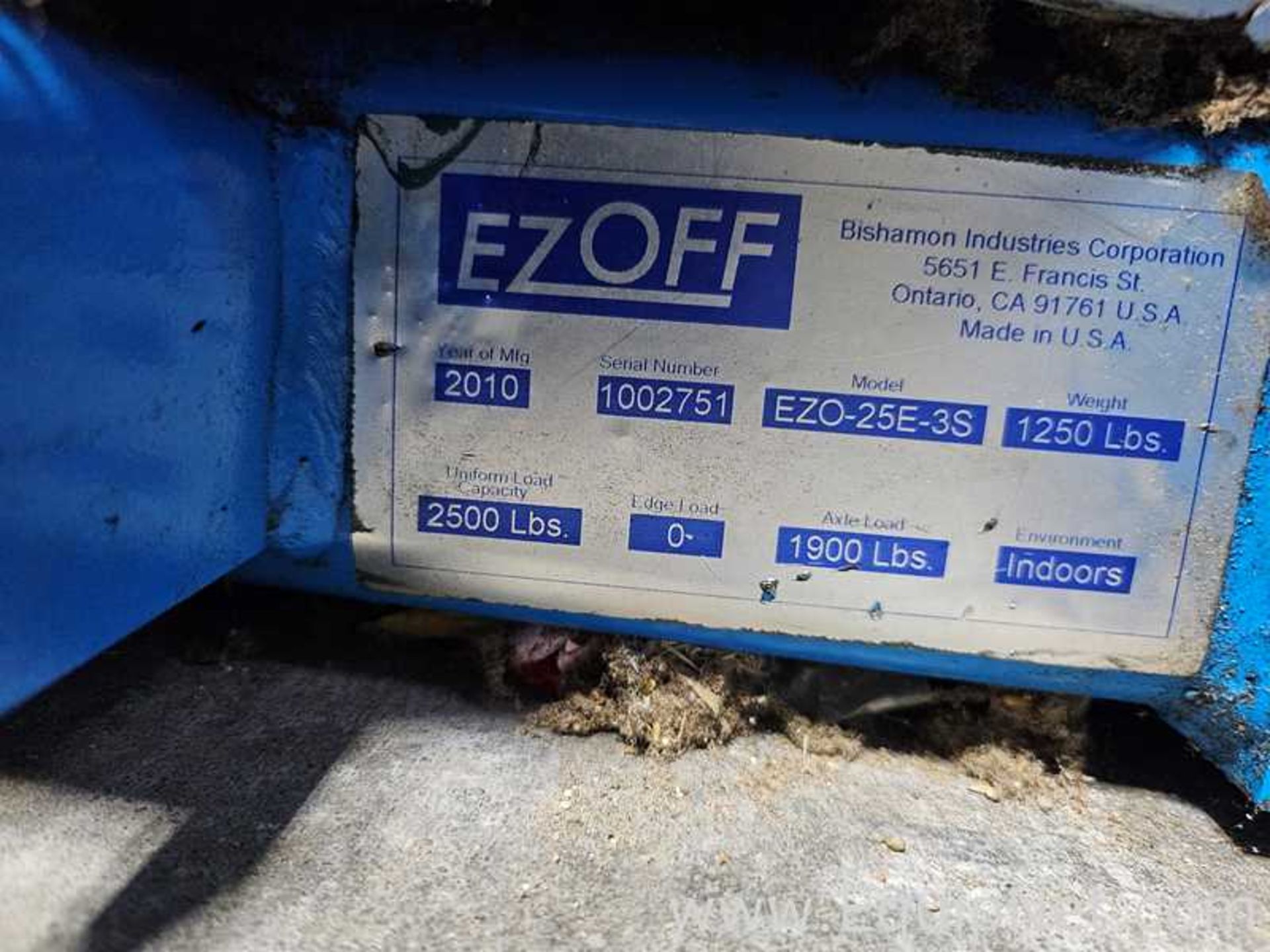 Bishamon EZO-25E-3S Lifter - Image 5 of 5