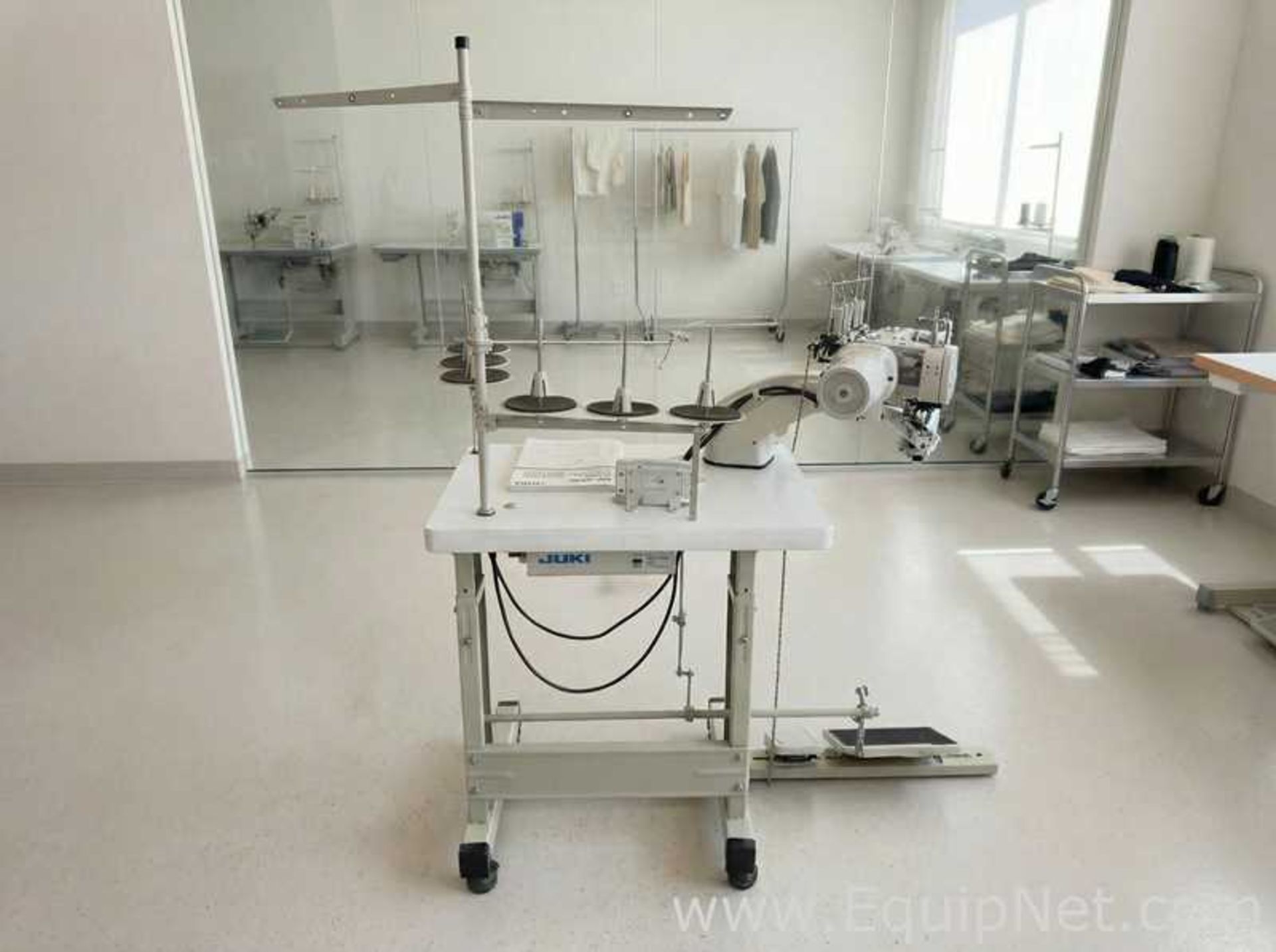 Juki MF-3620 High-Performance 4-Needle 6-Thread Flatseamer - Image 4 of 6