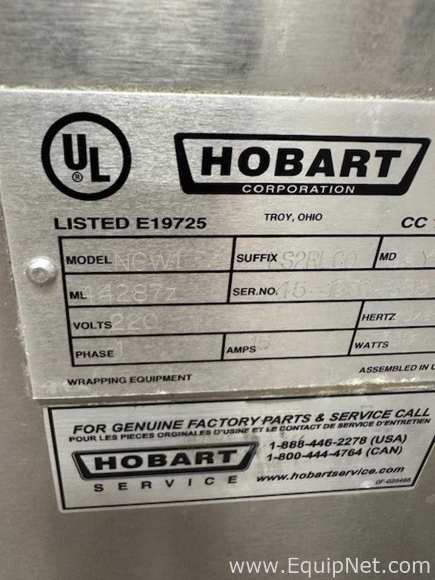 Hobart Corporation NGW1-LS2RLC0 Automatic Wrapping Station - Image 9 of 10