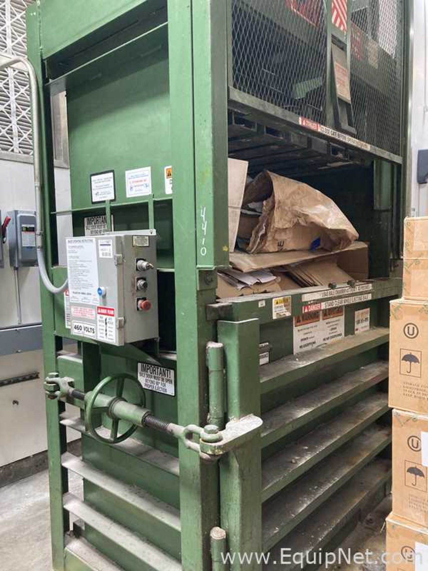 Philadelphia Tramrail Co. 60 Inch Wide Baler