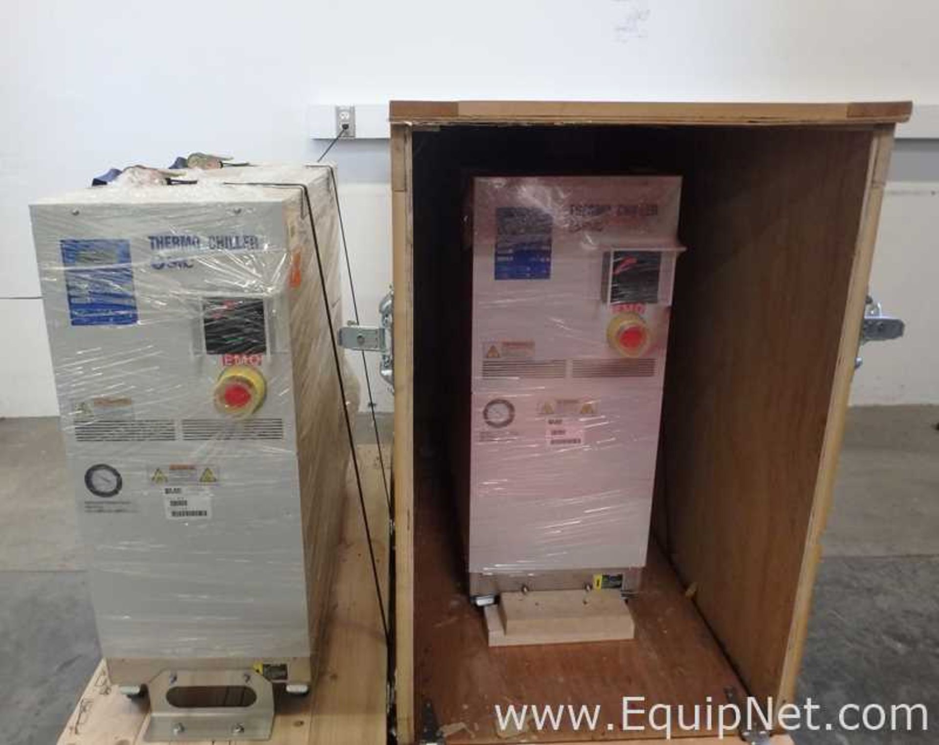 Lot of SMC HRZ010-WS High Pressure Refrigerant Thermo Chiller - Image 2 of 7