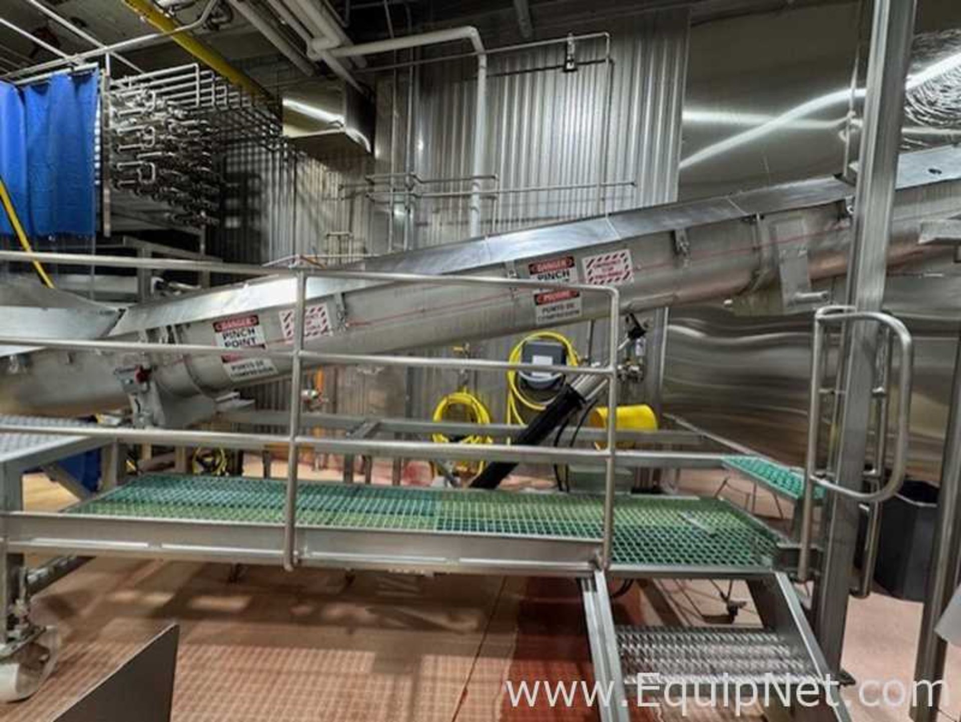 Stainless Steel Incline Screw Conveyor-Feeder - Image 8 of 10