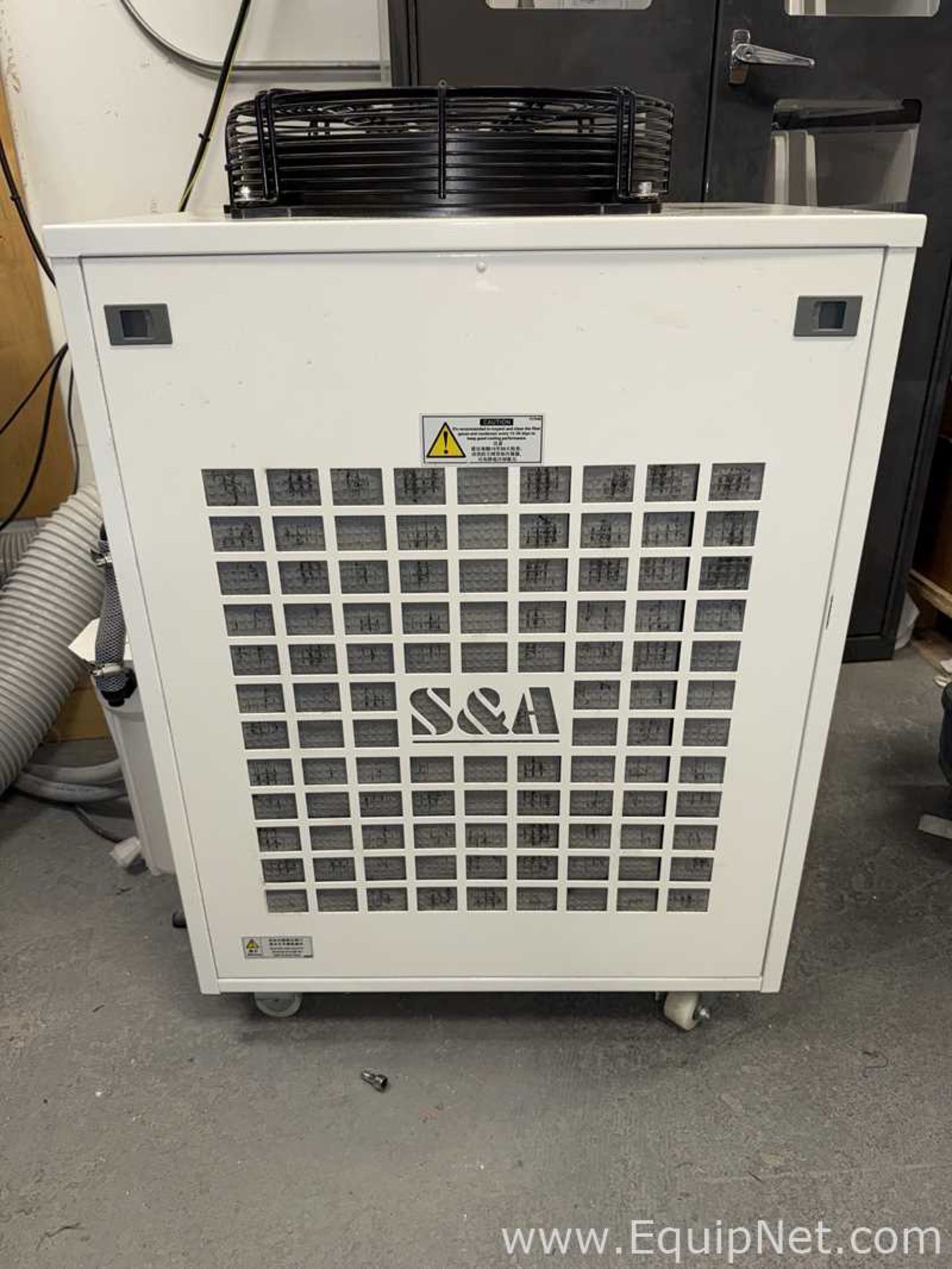 3-axis 180W Galvo CO2 Laser Head Scanner/Marking Machine with S and A CW-6100 Industrial Chiller - Image 13 of 19